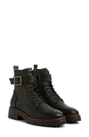 Barbour Heidi Combat Boot In Black