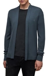 ALLSAINTS MODE SLIM FIT MERINO WOOL CARDIGAN