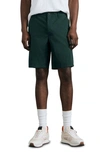 Rag & Bone Perry Paperweight Cotton Blend Chino Shorts In Forest