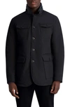 Karl Lagerfeld Puffer Blazer In Black