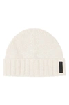 Bruno Magli Men's Rib-cuff Cashmere Beanie Hat In Oatmeal