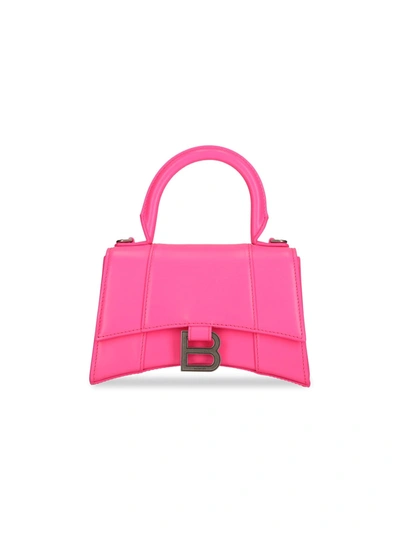 Balenciaga Graffiti Hourglass XS Top Handle Bag - Pink Handle Bags, Handbags  - BAL138852