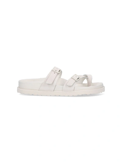 Birkenstock Double-buckle Leather Sandals In Default Title
