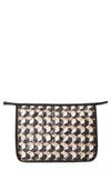 MZ WALLACE METRO QUILTED NYLON CLUTCH