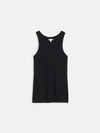 Alex Mill Everyday Rib Tank In Black