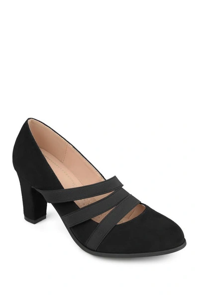 Journee Collection Loren Pump In Black