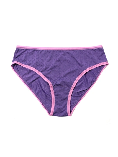 Hanky Panky Movecalm™ Rouched Brief In Purple