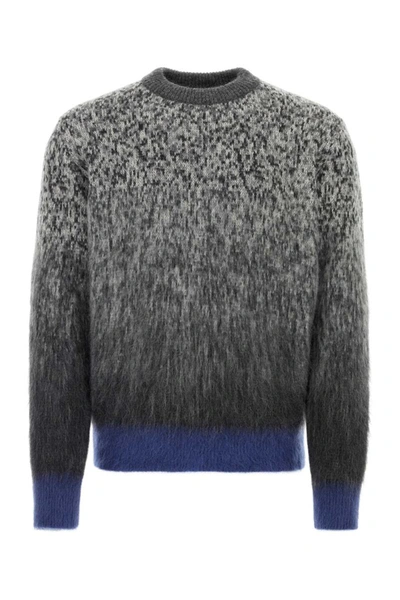 Off-white Arrows-print Degradé-effect Jumper In Printed