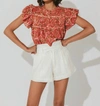 Cleobella Calla Blouse In Multi