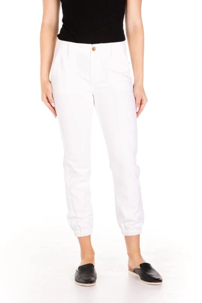 Articles Of Society Julie Mid Rise Jogger In White