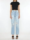 KANCAN PAULA 90'S STRAIGHT FIT JEANS IN LIGHT WASH