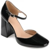 Journee Collection Collection Women's Hesster Wide Width Pump In Black