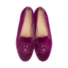 House Of Zalo Leo Slipper In Bougainvillea In Multi