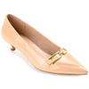 Journee Collection Collection Women's Rumi Wide Width Pump In Pink