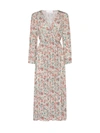 See By Chloé Floral-print V-neck Maxi Dress In Multi