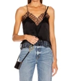 Iro Berwyn Top In Grey In Black