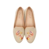House Of Zalo Acrobat Slipper In Natural In White