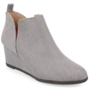 Journee Collection Collection Women's Mylee Wide Width Bootie In Grey