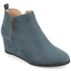 Journee Collection Collection Women's Mylee Wide Width Bootie In Blue