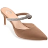 Journee Collection Lunna Mule Pump In Brown