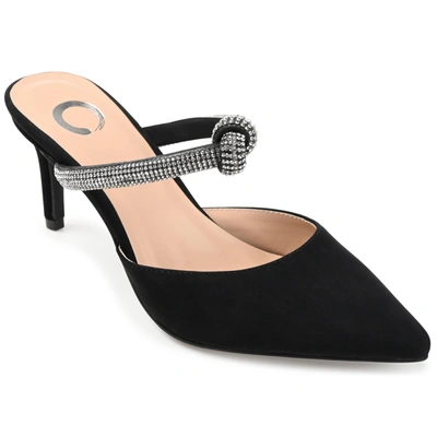 Journee Collection Women's Lunna Wide Width Pump In Black