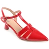 Journee Collection Jazlynn Pump In Red