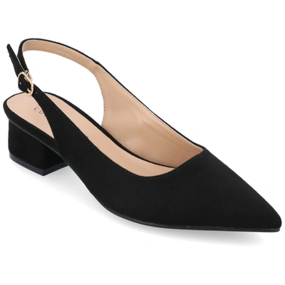 Journee Collection Collection Women's Sylvia Wide Width Pumps In Black