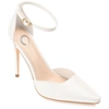 Journee Collection Collection Women's Tru Comfort Foam Wide Width Miriem Pump In White