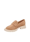 DOLCE VITA WOMEN'S ELIAS LOAFER IN TOFFEE SUEDE
