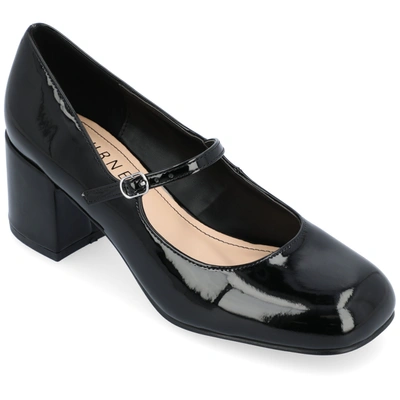 Journee Collection Collection Women's Tru Comfort Foam Wide Width Okenna Pumps In Black