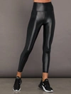 Carbon38 Regular Rise 7/8 Legging In Takara Shine In Black