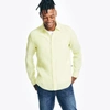 Nautica Mens Sustainably Crafted Linen Shirt In Multi