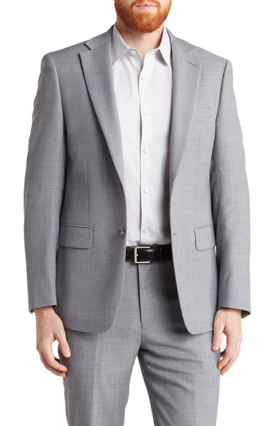 Calvin Klein Slim Fit Medium Grey Suit Suit Separates Jacket In Med Grey