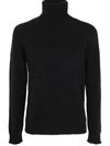 Nuur Roberto Collina Long Sleeves Turtle Neck Sweater Clothing In Black