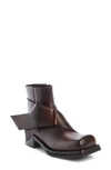 ACNE STUDIOS MUSUBI KNOT SQUARE TOE BOOTIE