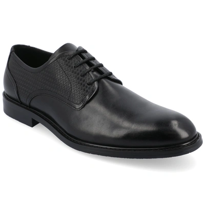 Vance Co. Kendon Plain Toe Derby In Black