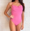 Dippin Daisys Gwen One-piece Swimsuit In Pink