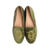 HOUSE OF ZALO VIRGO SLIPPER IN OLIVE