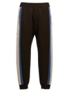 DSQUARED2 JOGGERS WITH CONTRAST BANDS PANTS BROWN