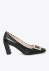 Roger Vivier Belle Vivier 75 Pumps In Black
