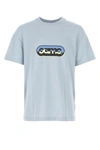 Oamc Light-blue Cotton Oversize T-shirt In Blue