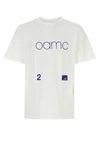 OAMC OAMC MAN WHITE COTTON OVERSIZE T-SHIRT