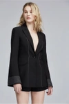 C/MEO COLLECTIVE LONG GONE CONTRAST BLAZER