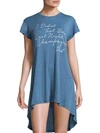 WILDFOX Front Graphic Pullover Dress,0400094800440