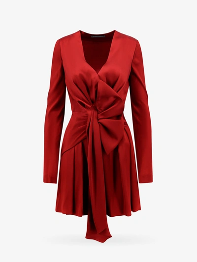 Alberta Ferretti Dress In Red