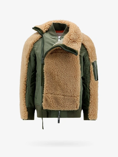 Sacai Jacket In Green