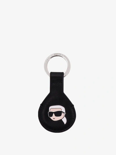 Karl Lagerfeld Key Ring In Black