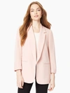 Jones New York Three Quarter Sleeve Blazer In Multi