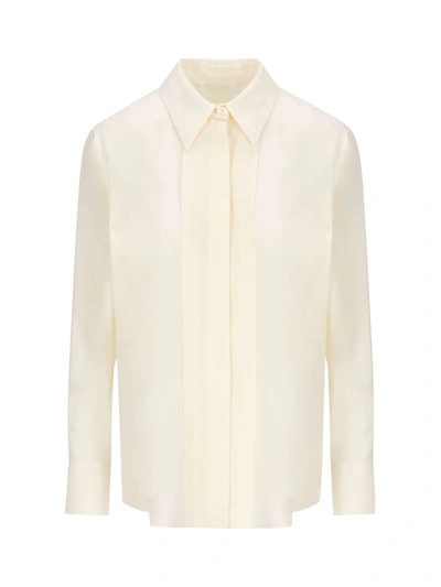 Chloé Chloe Shirts In White