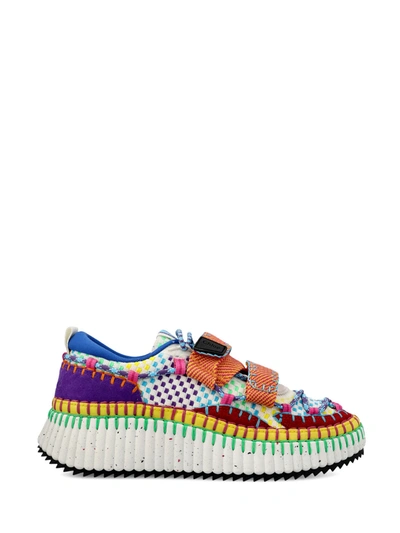 Chloé Nama Slip-on Sneaker In Multicolor